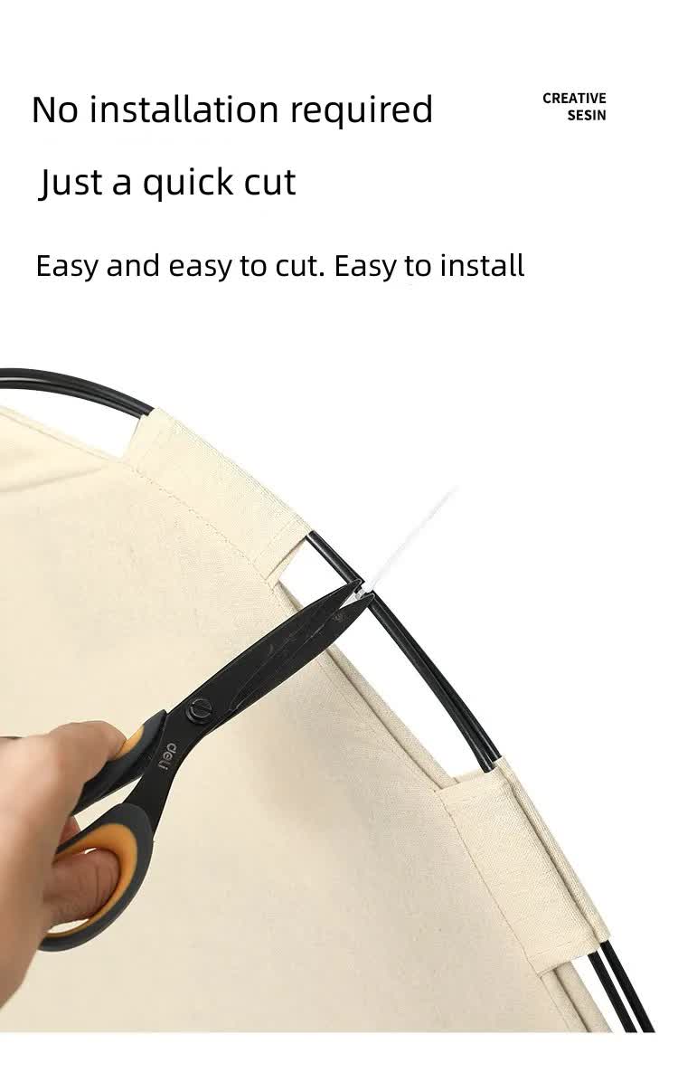 Outdoor Cat House,Pet Tent -Windproof and Dustproof Shelter for Small Pets, Grey, Size: M 40*40*37cm